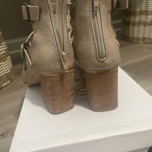 Tan sandals